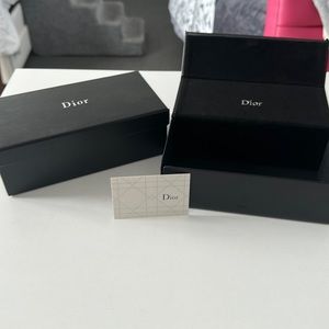 Dior sunglasses box and holder